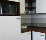 Moderní kuchyně s ostrůvkem, dekor bílá a ořech, Brandýs nas Labem _2